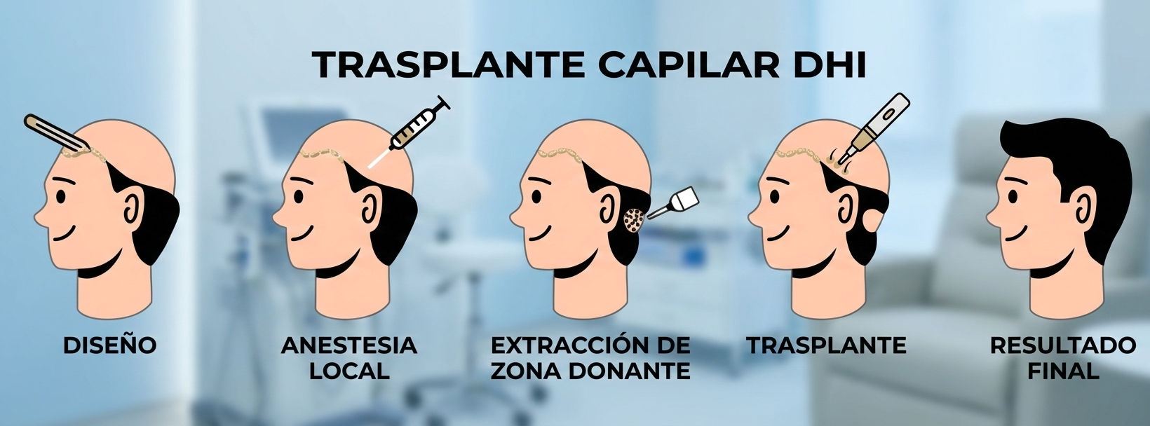 Tecnica DHI Implante Capilar