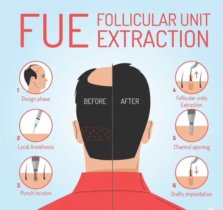FUE Hair Transplant Process