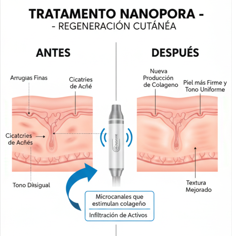 Tratamiento Nanopore | Nanopore Facial