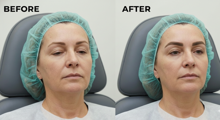 eyebrow hair transplant before and after