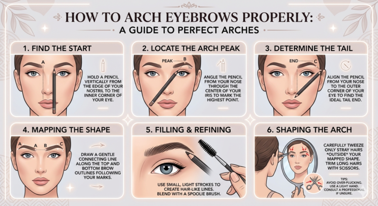 How to arch eyebrows