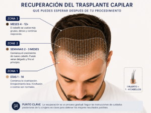 Recuperación del trasplante capilar qué esperar después de tu procedimiento