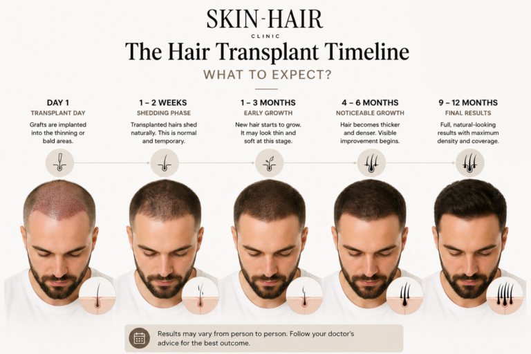 Hair Transplant Timeline
