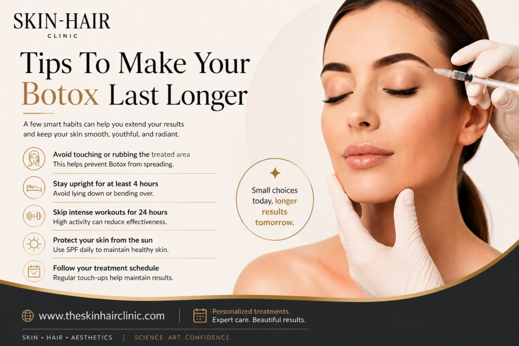 Tips to make your botox last longer