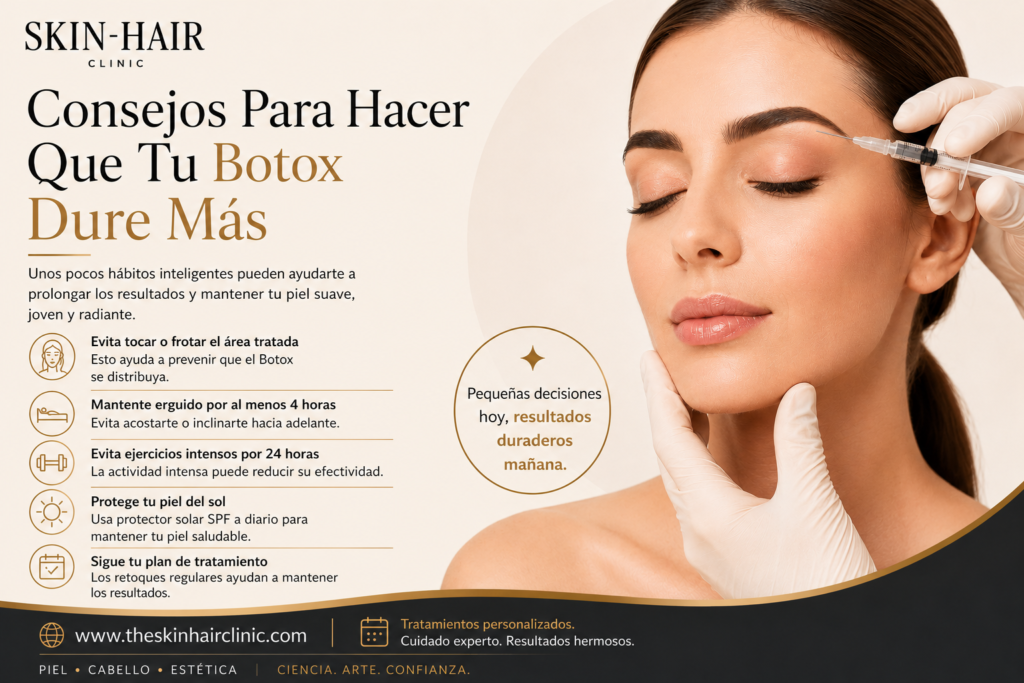 ¿Cómo hacer que el Botox dure más